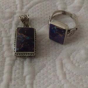 Ring and matching pendant